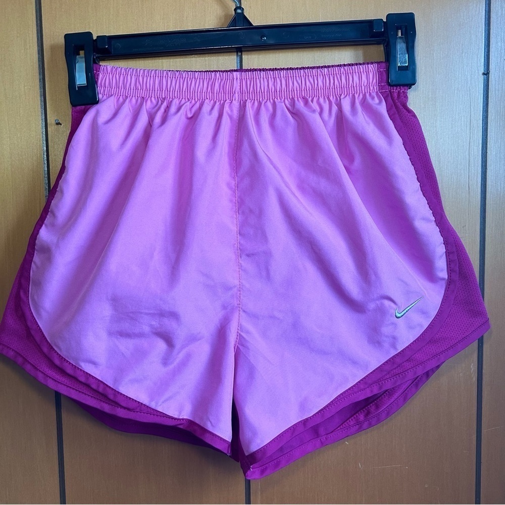 Nike Dri-Fit Pink & Purple Athletic Shorts Size XS